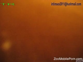 Mature blonde woman getting throated by a kinky dog